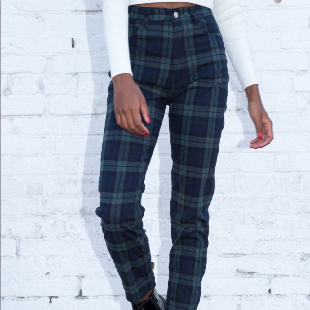 Brandy Melville plaid pants